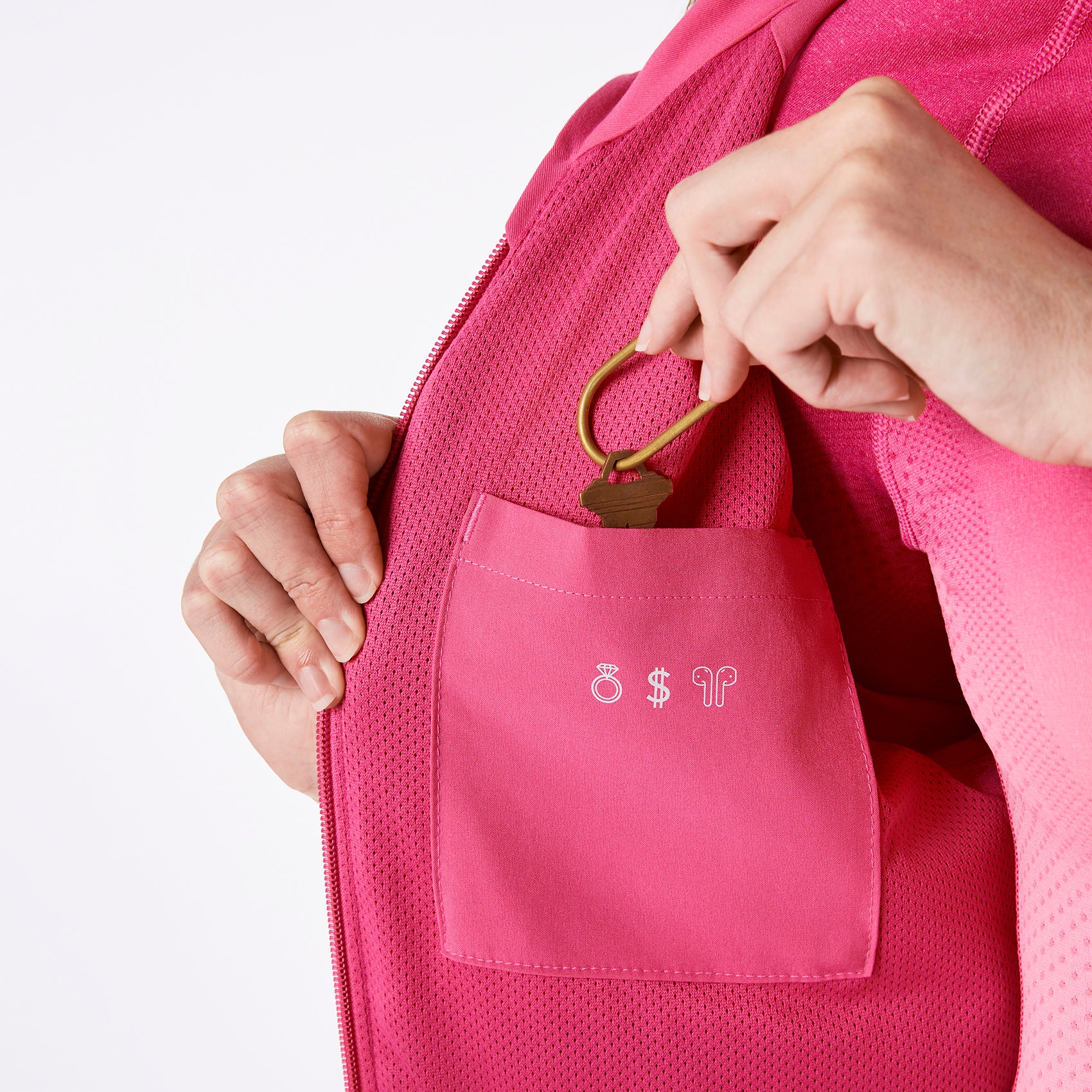 women's F'ing Pink Sydney -  Scrub Jacket - Image 11