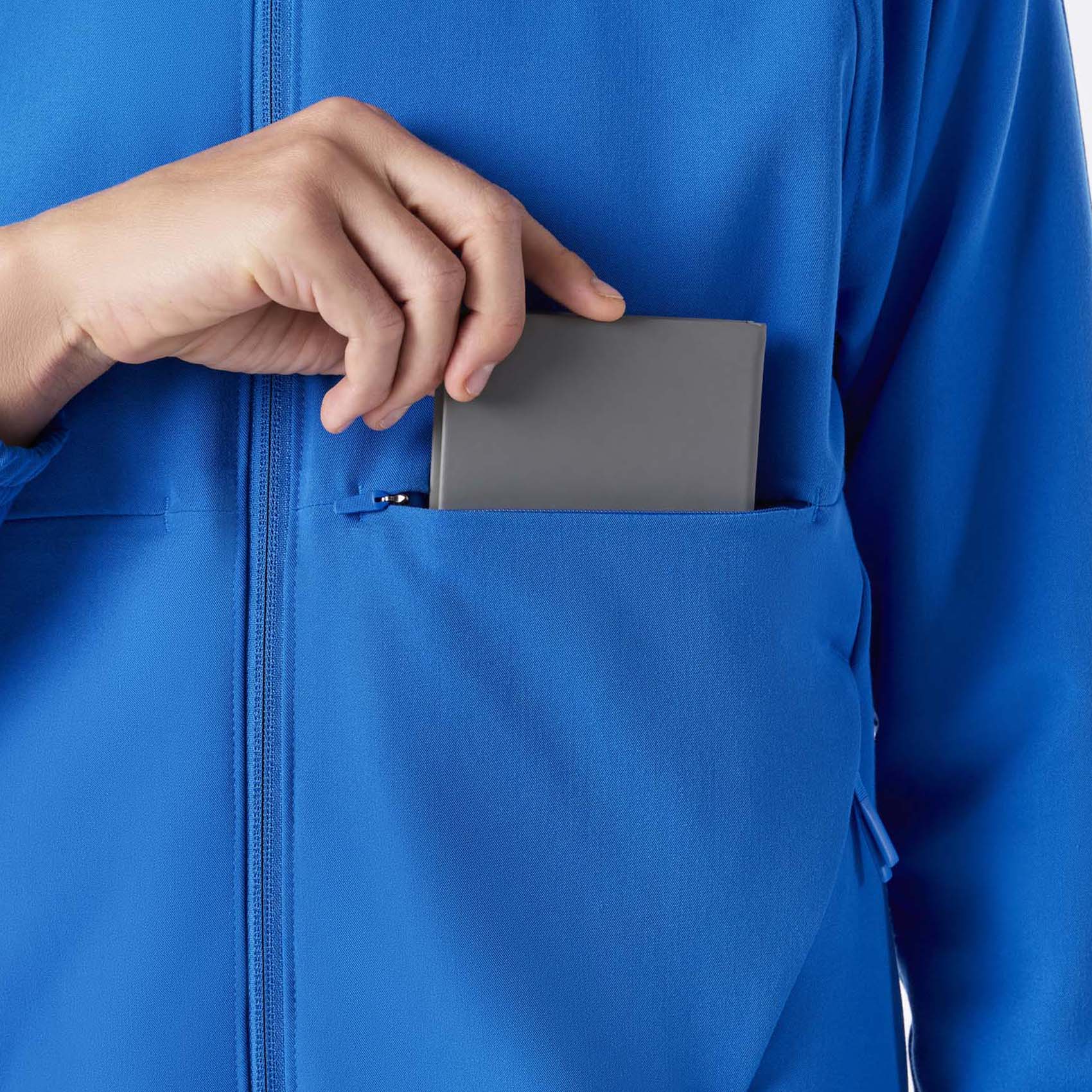 women's Royal Blue Sydney - Scrub Jacket - Image 7