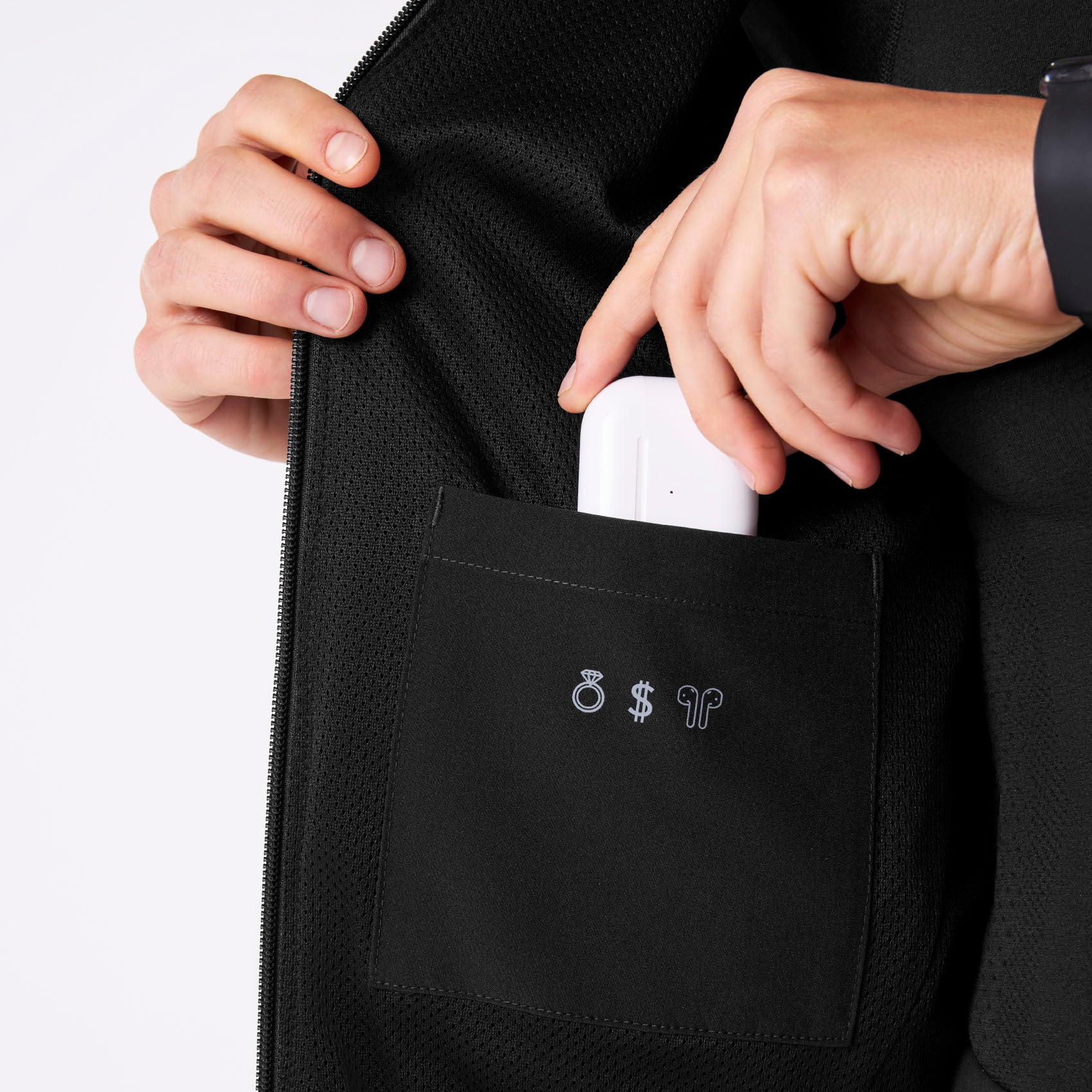 women's Black Sydney Vest - Image 9