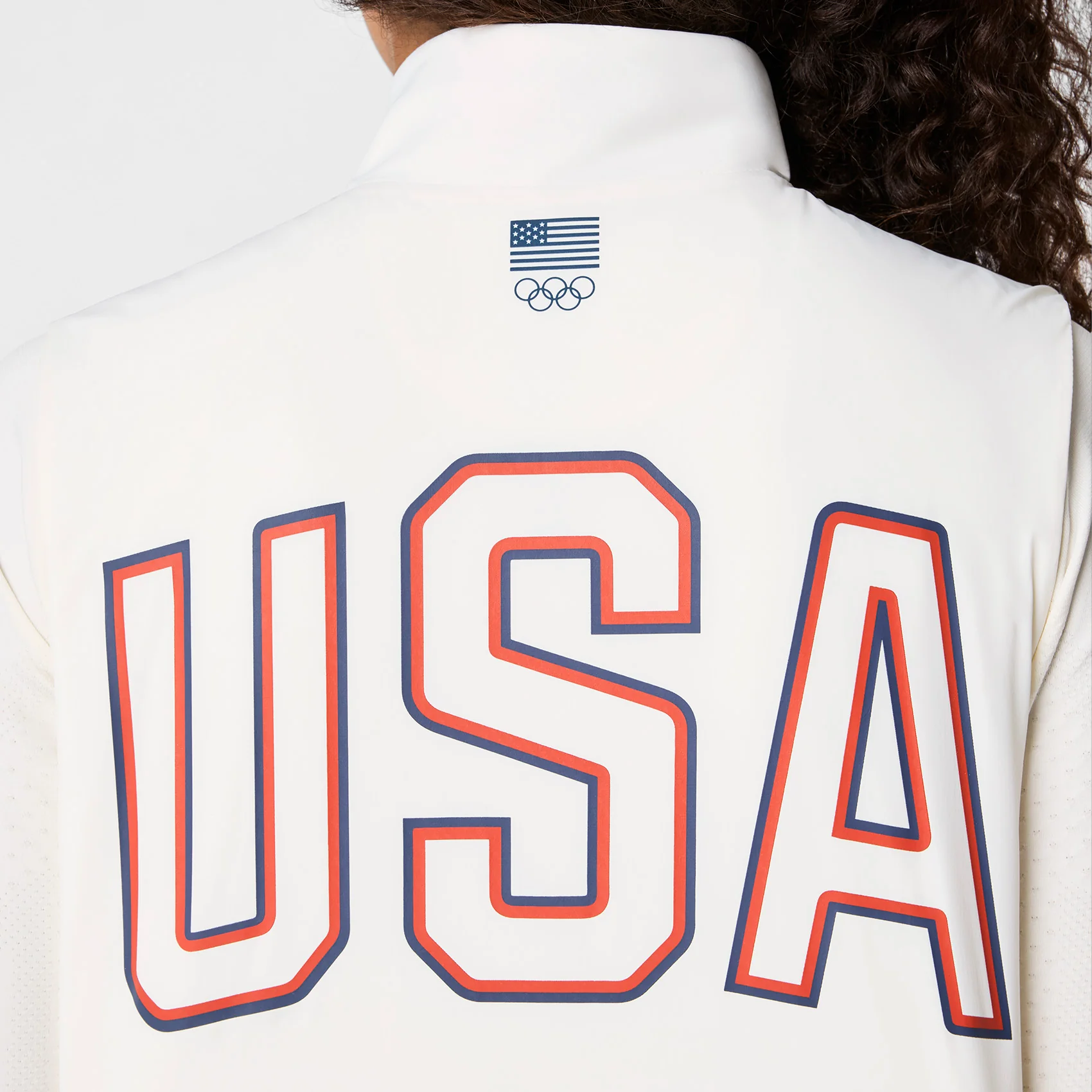 women's Off White FIGS x Team USA Off-Shift - Float Bomber Vest™ - Image 5