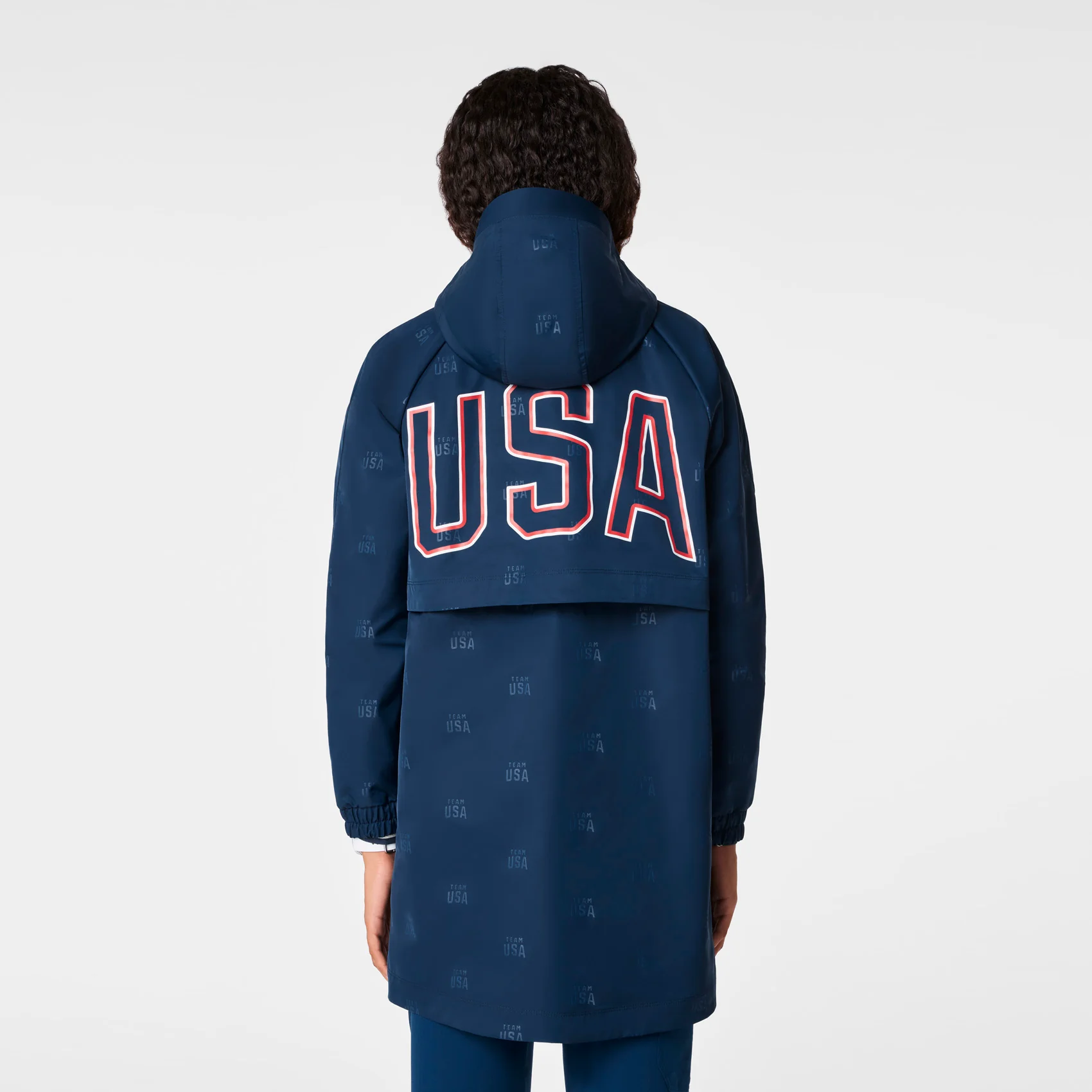 women's Team USA Blue FIGS x Team USA On-Shift Stadium Jacket™ - Image 2