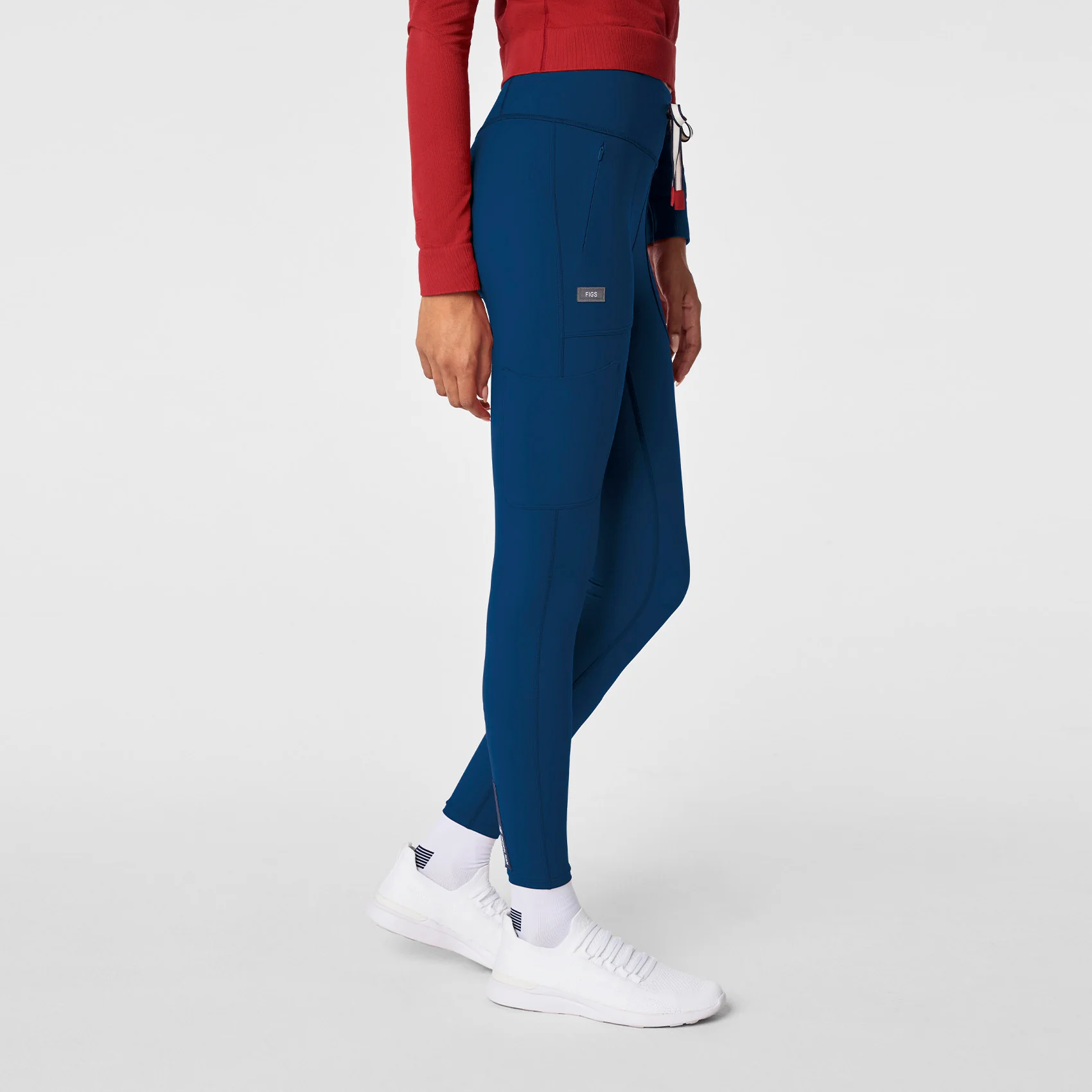 women's Team USA Blue FIGS x Team USA - ScrubLegging™ - Image 3