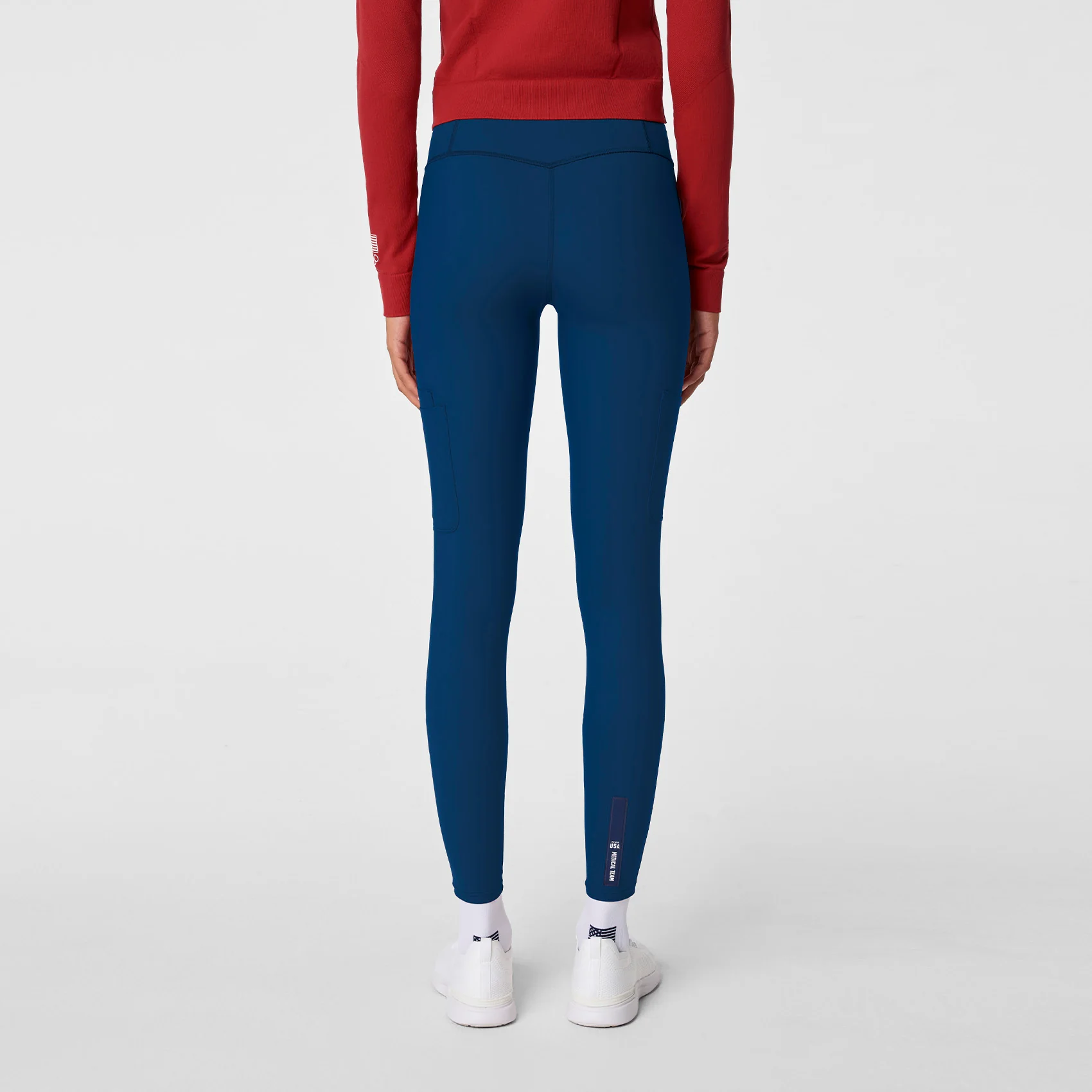 women's Team USA Blue FIGS x Team USA - ScrubLegging™ - Image 4