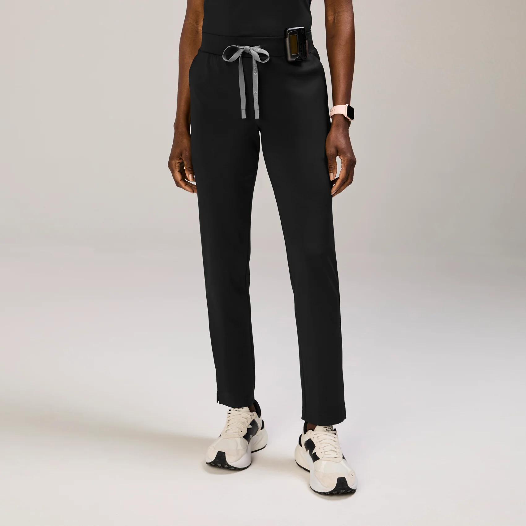women's Black Tena FORMx Slim Tapered - Petite Scrub Pant™