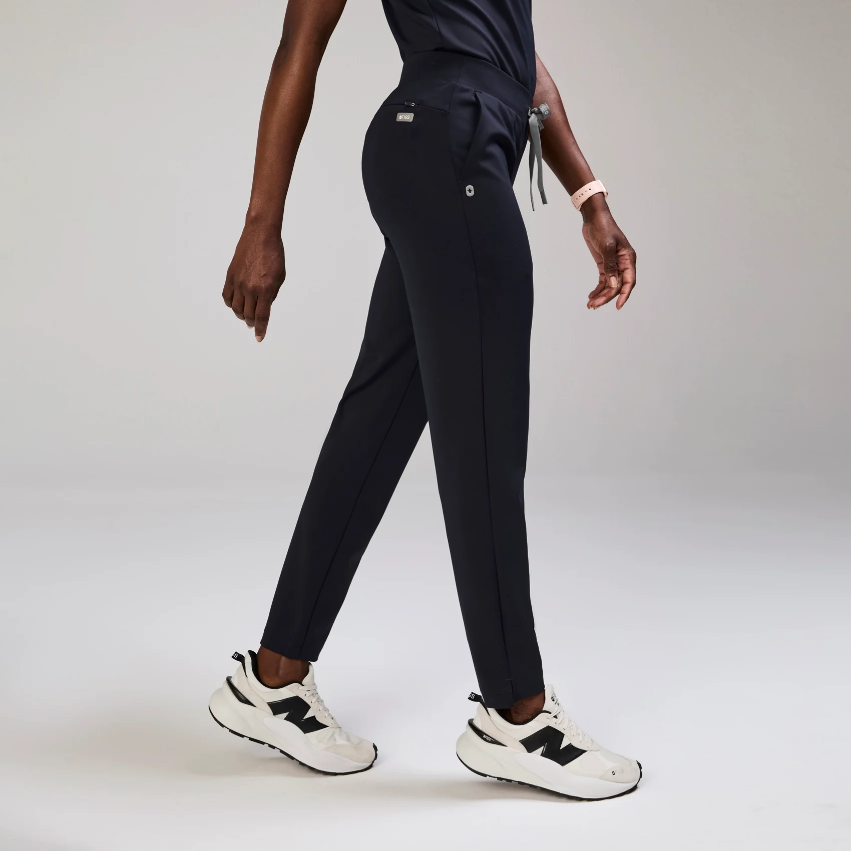 women's Navy Tena FORMx Slim Tapered - Scrub Pant™ - Image 3