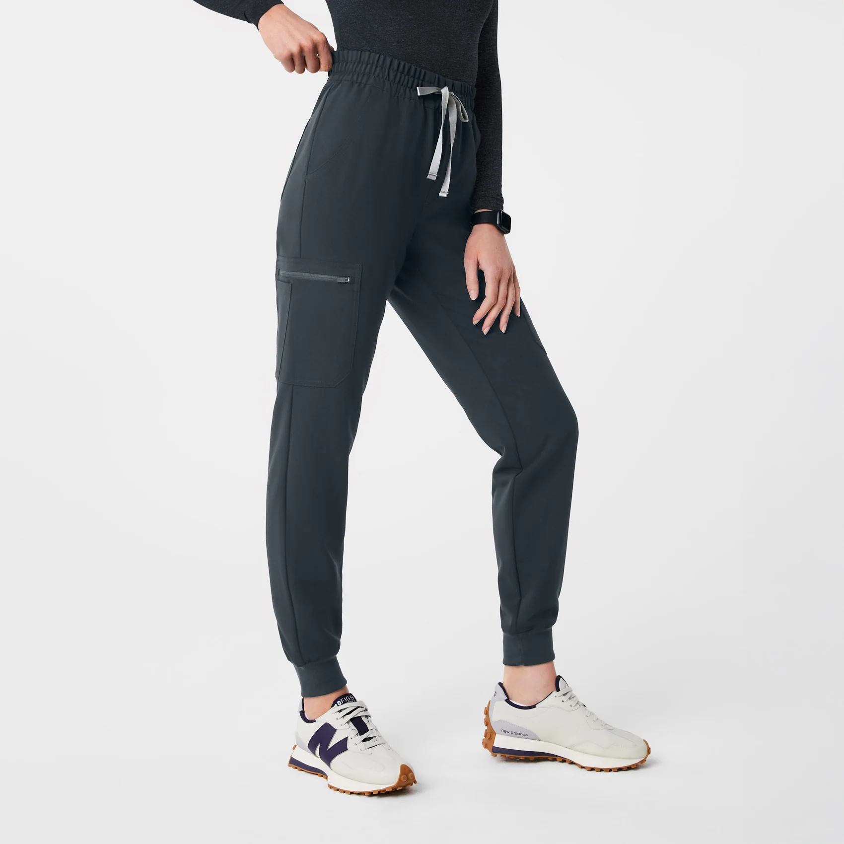 women's Dark Harbor High Waisted Uman Relaxed - Jogger Scrub Pant - Image 3