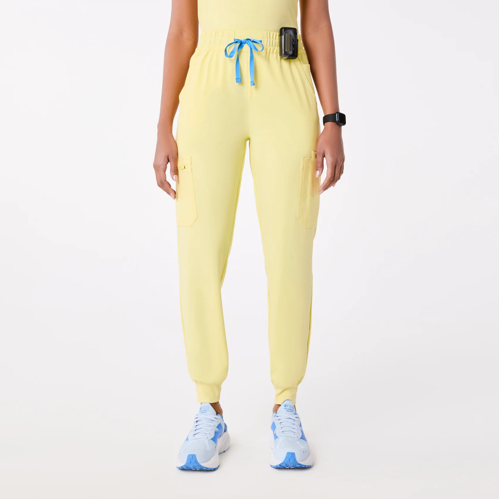 women's Sunlight High Waisted Uman Relaxed - Petite Jogger Scrub Pant