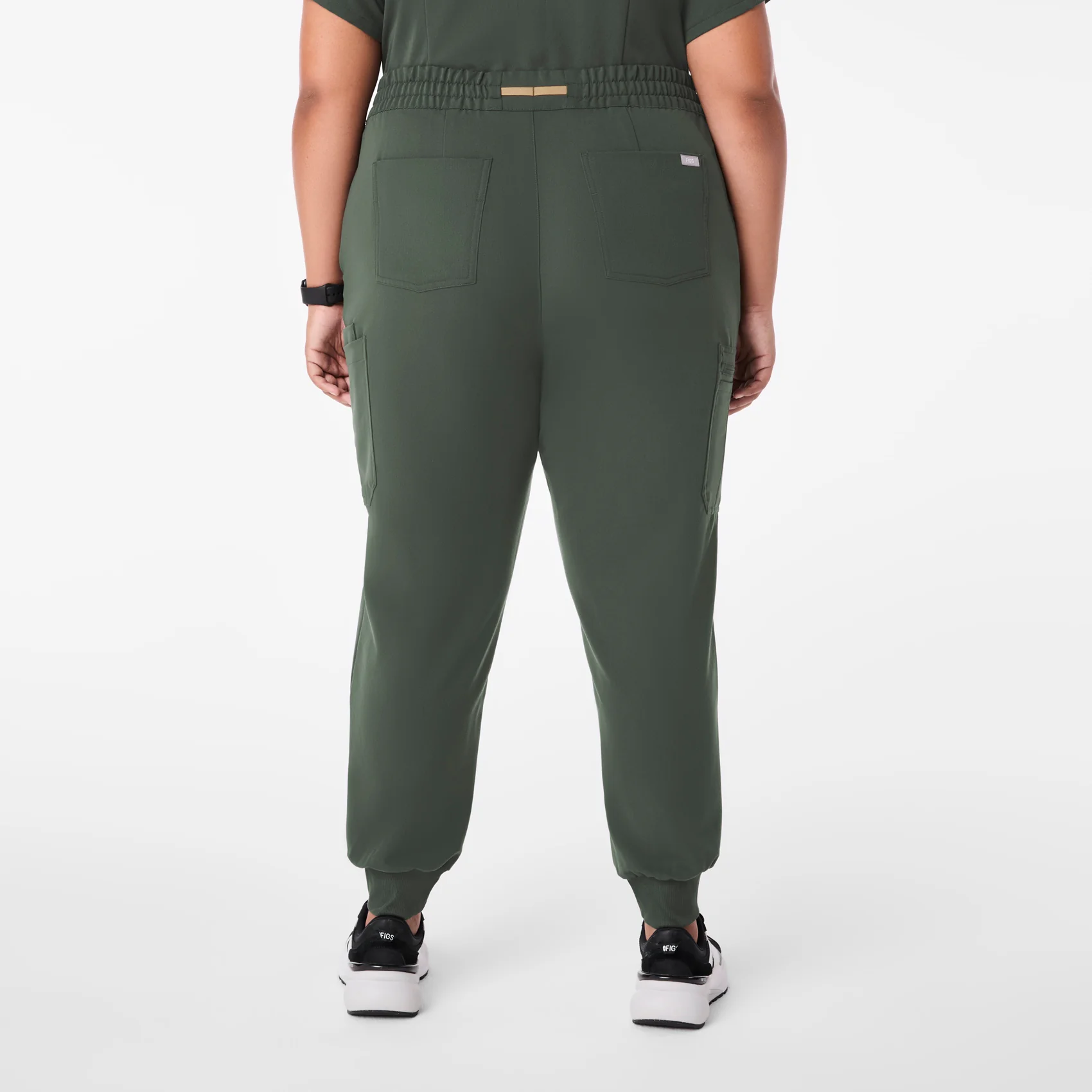 women's Moss High Waisted Uman Relaxed - Tall Jogger Scrub Pant (3XL-6XL) - Image 4