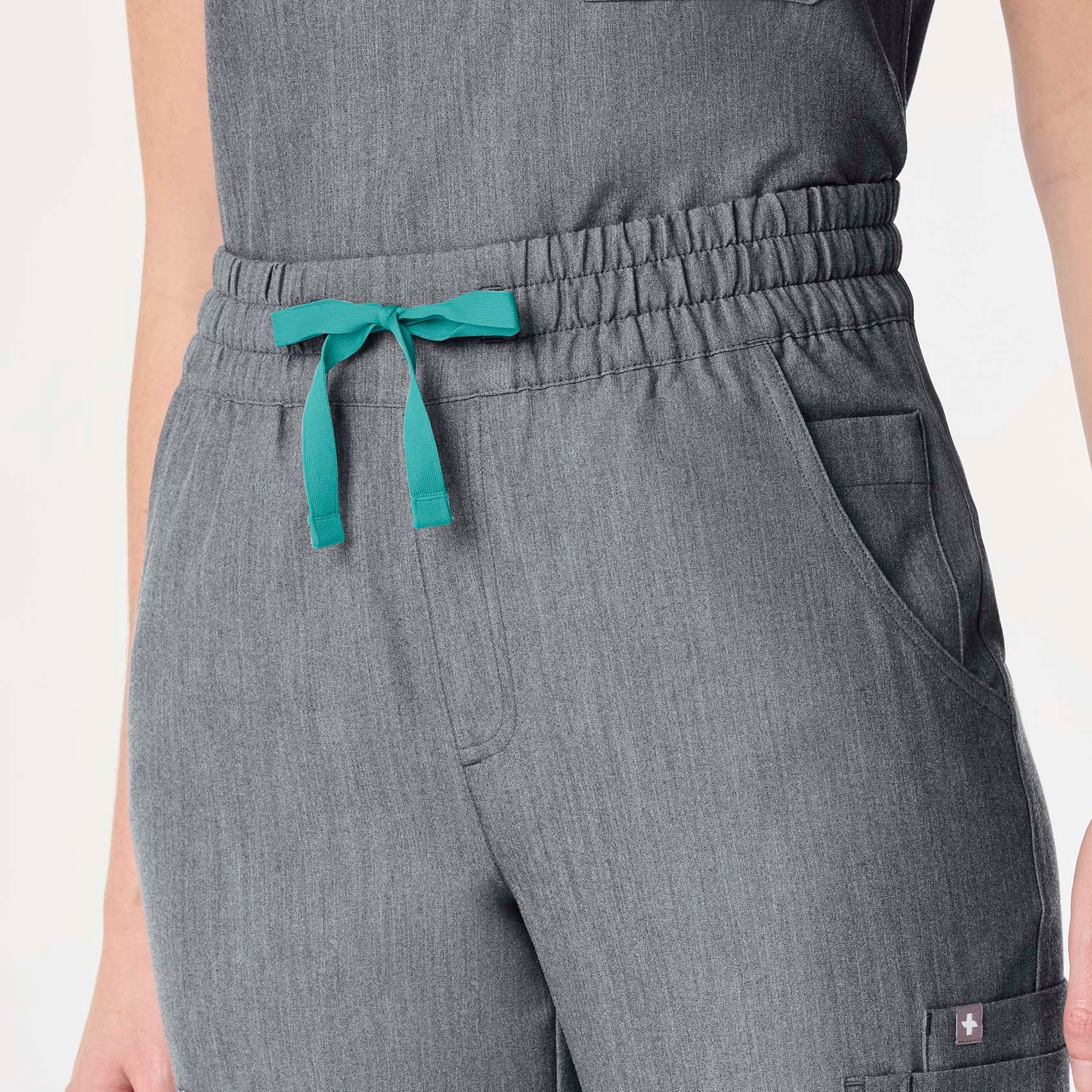women's Graphite High Waisted Uman Relaxed - Tall Jogger Scrub Pant - Image 6