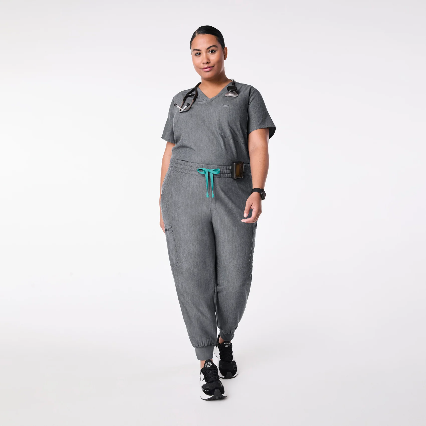 women's Graphite Uman Relaxed - Jogger Scrub Pant (3XL-6XL) - Image 2