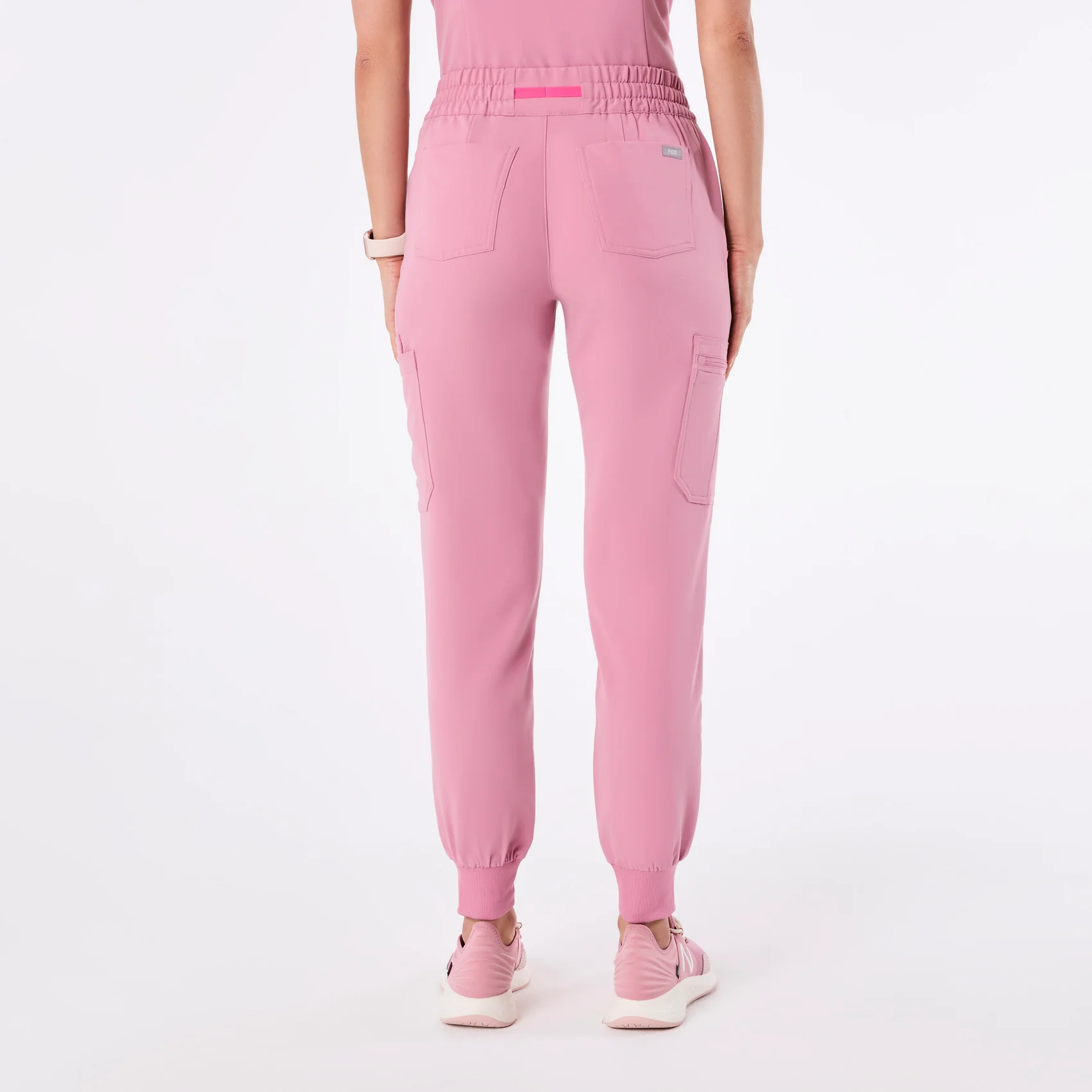 women's Chalk Pink Uman Relaxed - Jogger Scrub Pant - Image 4