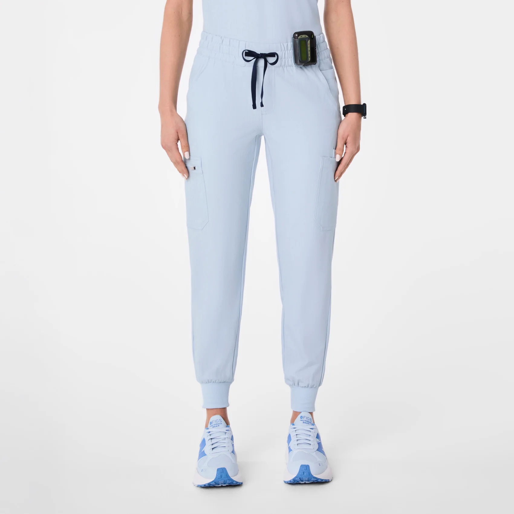 women's Chambray Uman Relaxed - Jogger Scrub Pant
