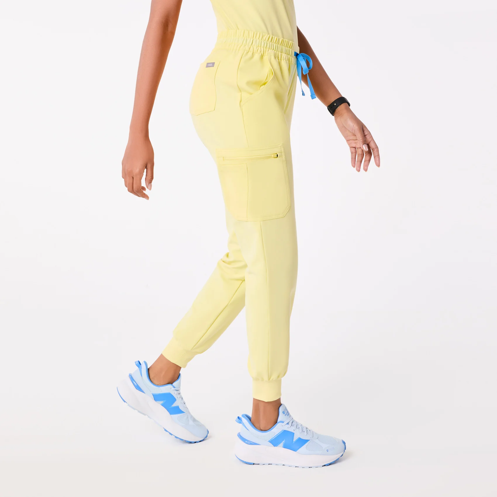 women's Sunlight Uman Relaxed - Petite Jogger Scrub Pant - Image 3