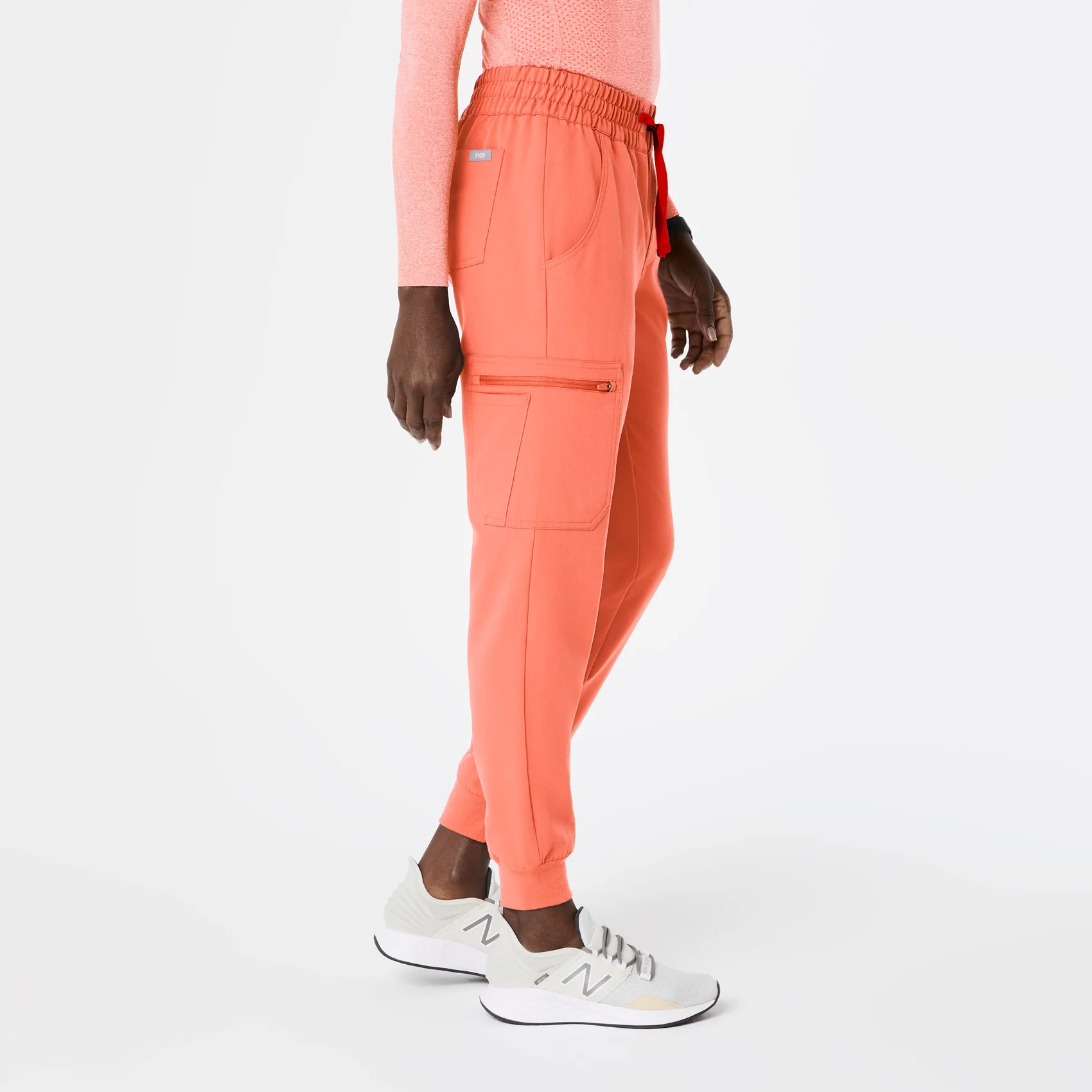 women's Sunset Drift Uman Relaxed - Petite Jogger Scrub Pant - Image 3