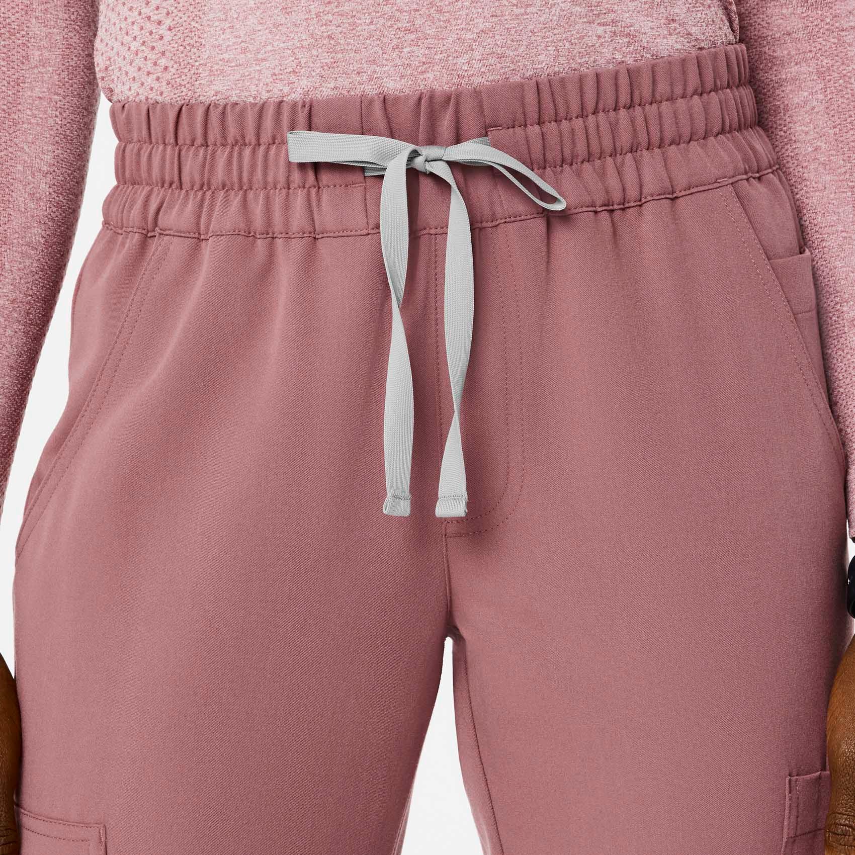 women's Mauve Uman Relaxed - Tall Jogger Scrub Pants - Image 6