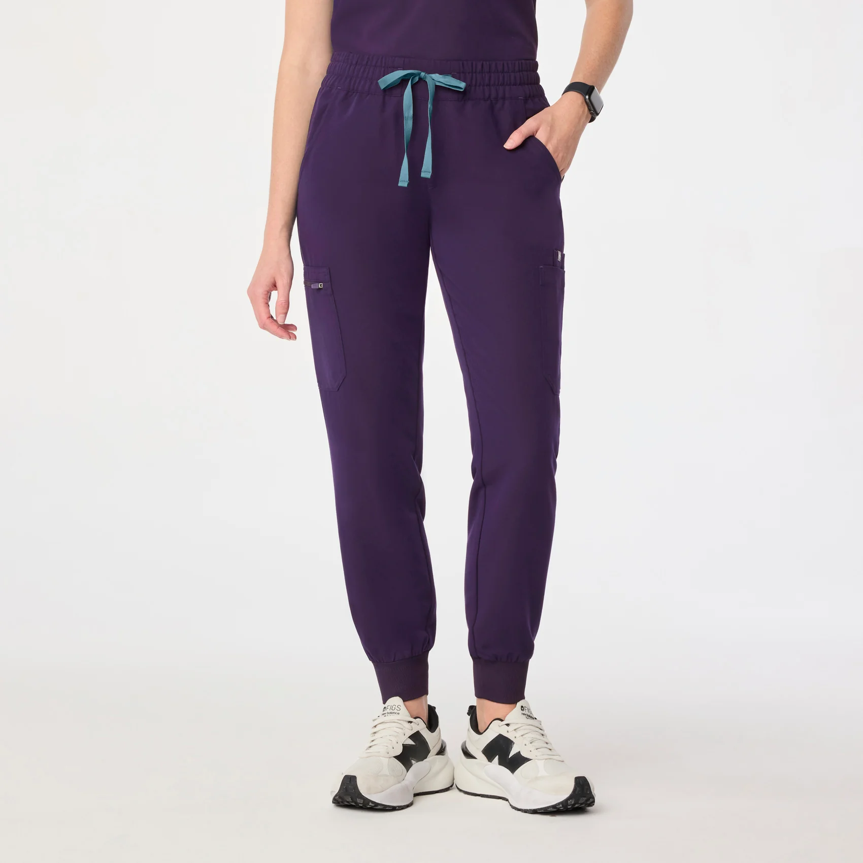 women's Purple Jam Uman Relaxed - Tall Jogger Scrub Pant