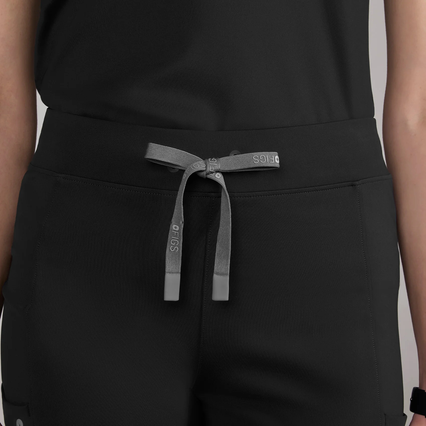 women's Black Valle FORMx Straight Leg - Petite Scrub Pant - Image 5