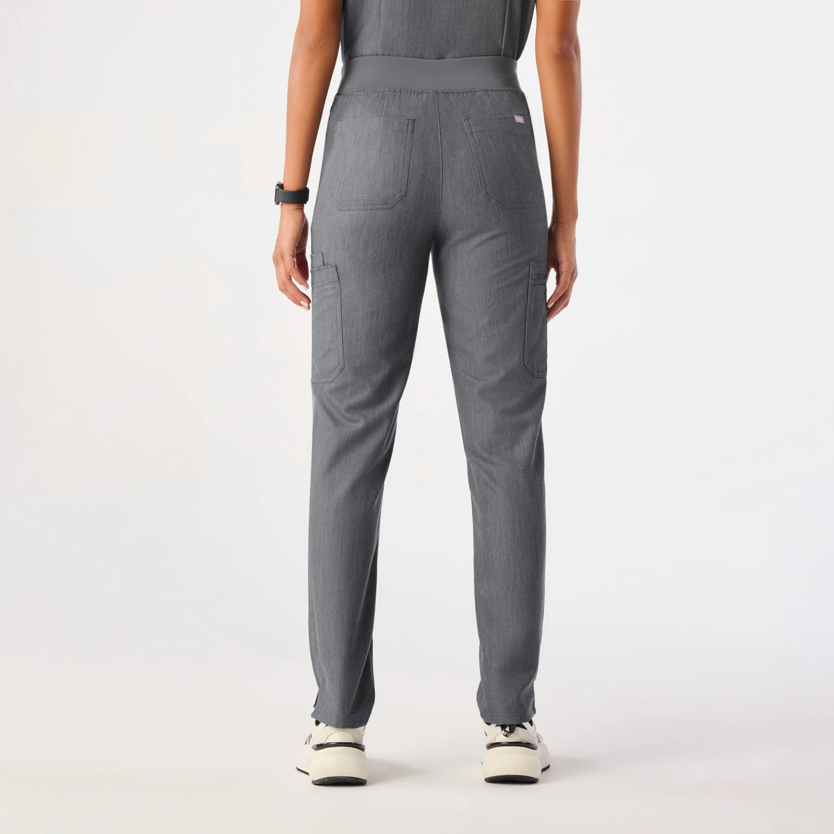 women's Graphite Yola™ High Waisted 2.0 - Petite Skinny Scrub Pants - Image 4