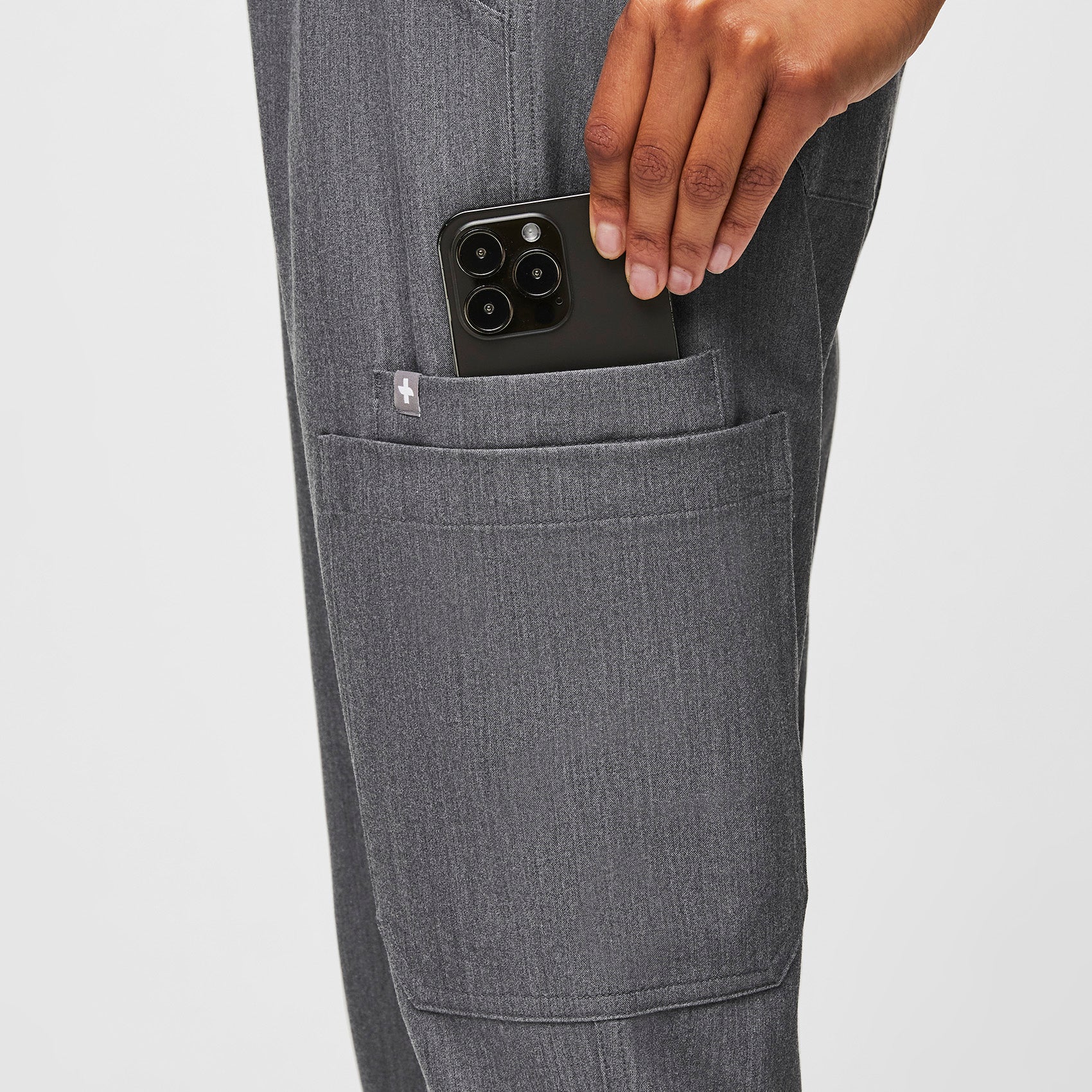 women's Graphite Yola™ High Waisted 2.0 - Petite Skinny Scrub Pants - Image 6