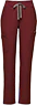 women's Burgundy Yola™ High Waisted 2.0 - Tall Skinny Scrub Pants - Image 5