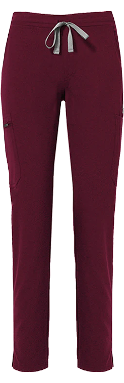 Women's Burgundy Yola™ - Petite Skinny Scrub Pants - Image 7