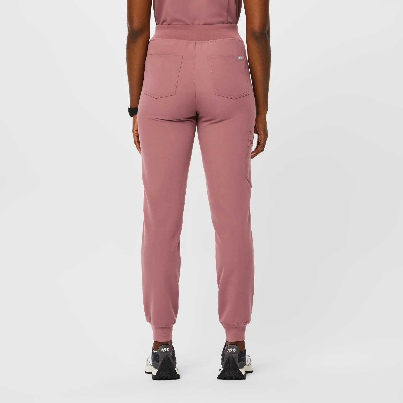 women's Mauve Zamora™ High Waisted - Jogger Scrub Pants - Image 4