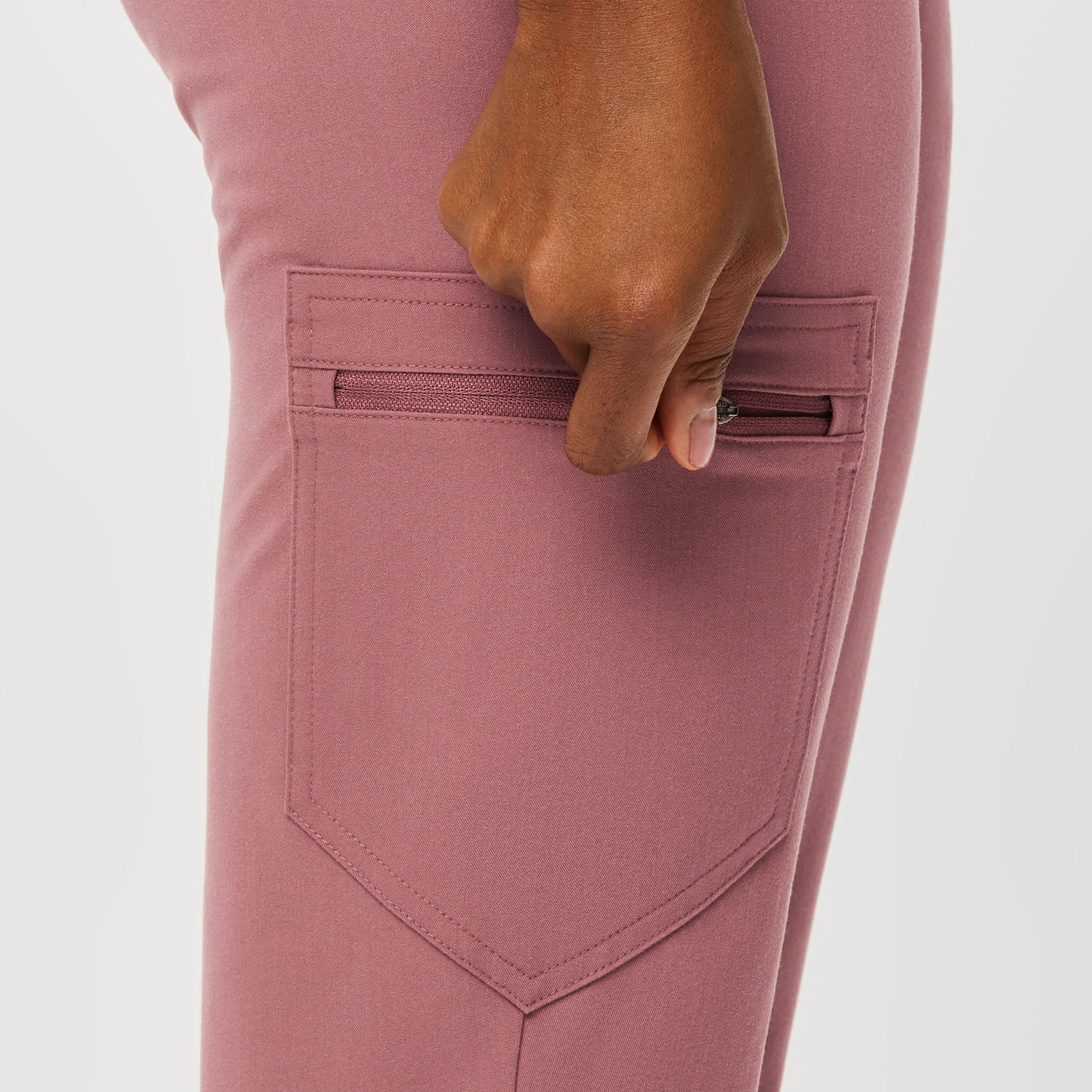 women's Mauve Zamora™ High Waisted - Jogger Scrub Pants - Image 6