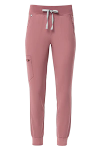 women's Mauve Zamora™ High Waisted - Petite Jogger Scrub Pants - Image 7