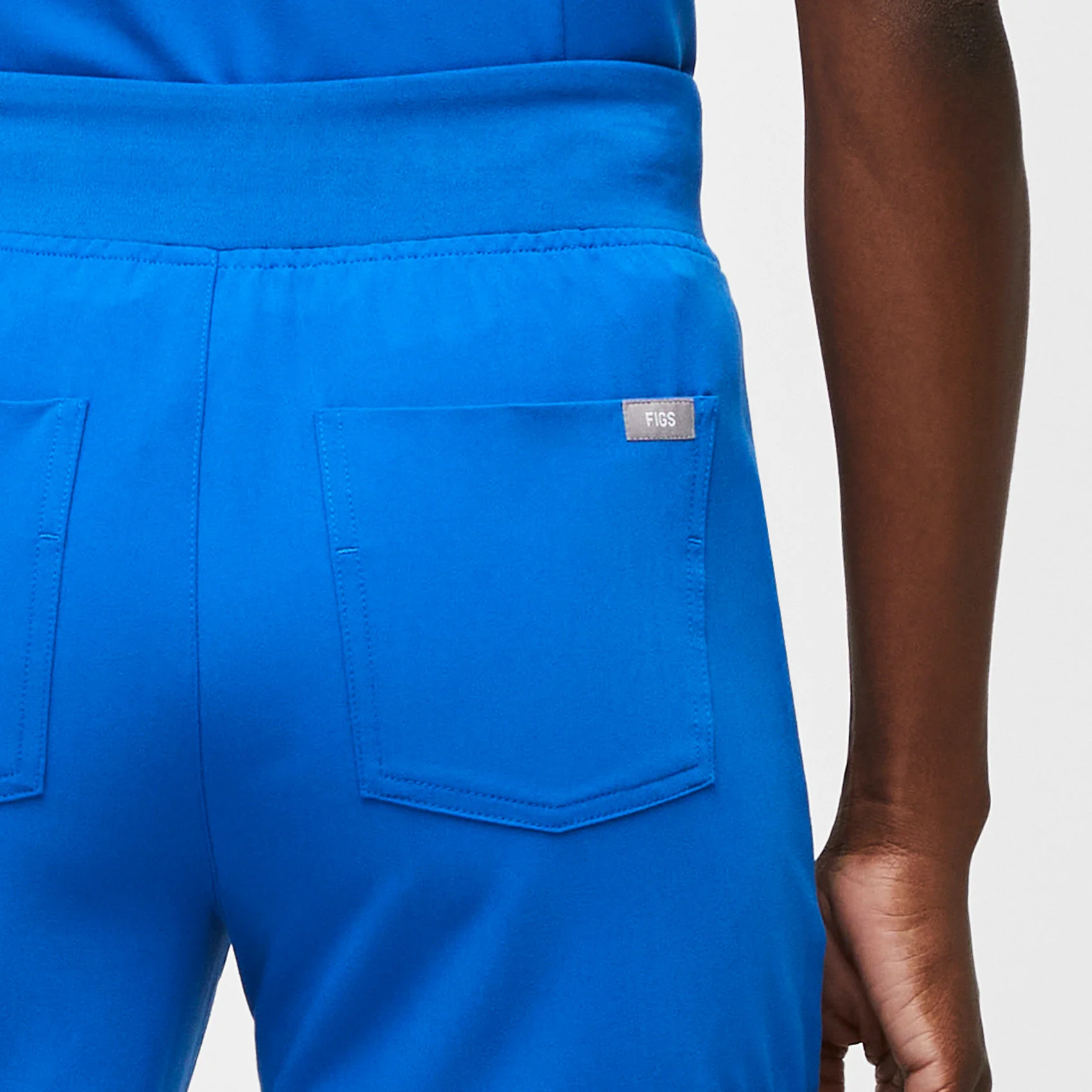 women's Royal Blue Zamora™ High Waisted - Tall Jogger Scrub Pants - Image 7
