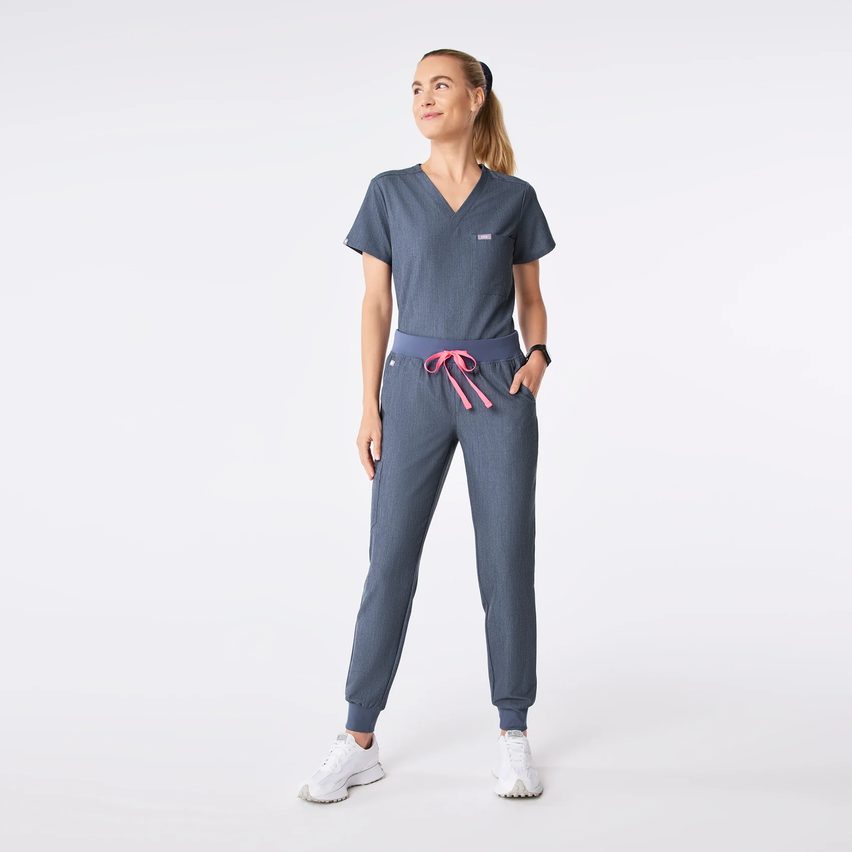 women's Heather Denim Zamora - Jogger Scrub Pant™ - Image 2