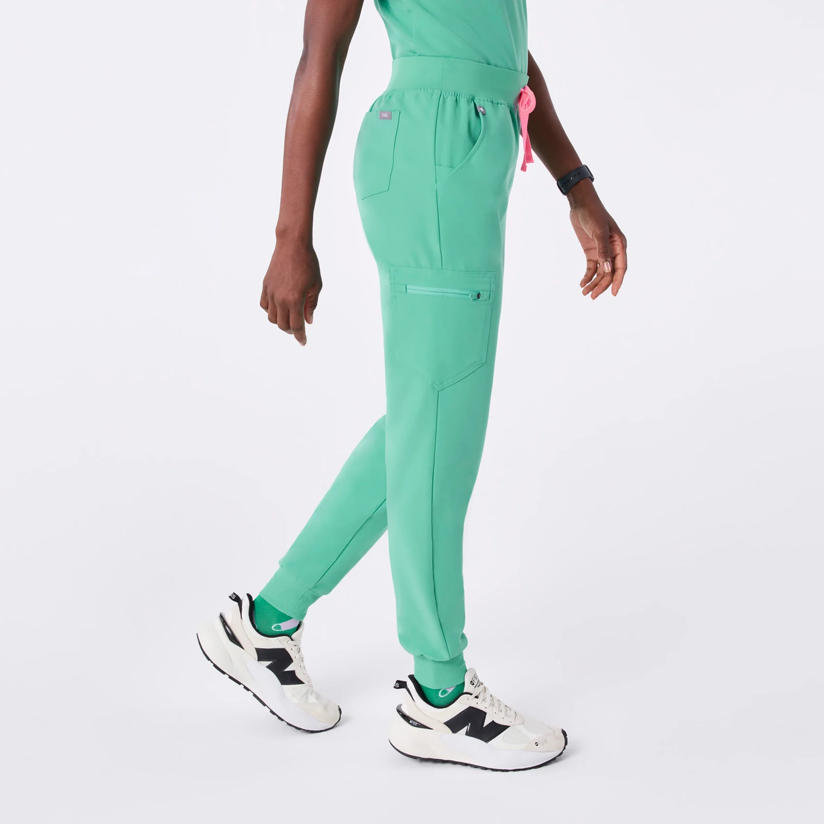 women's Surgical Green Zamora - Jogger Scrub Pant™ - Image 3