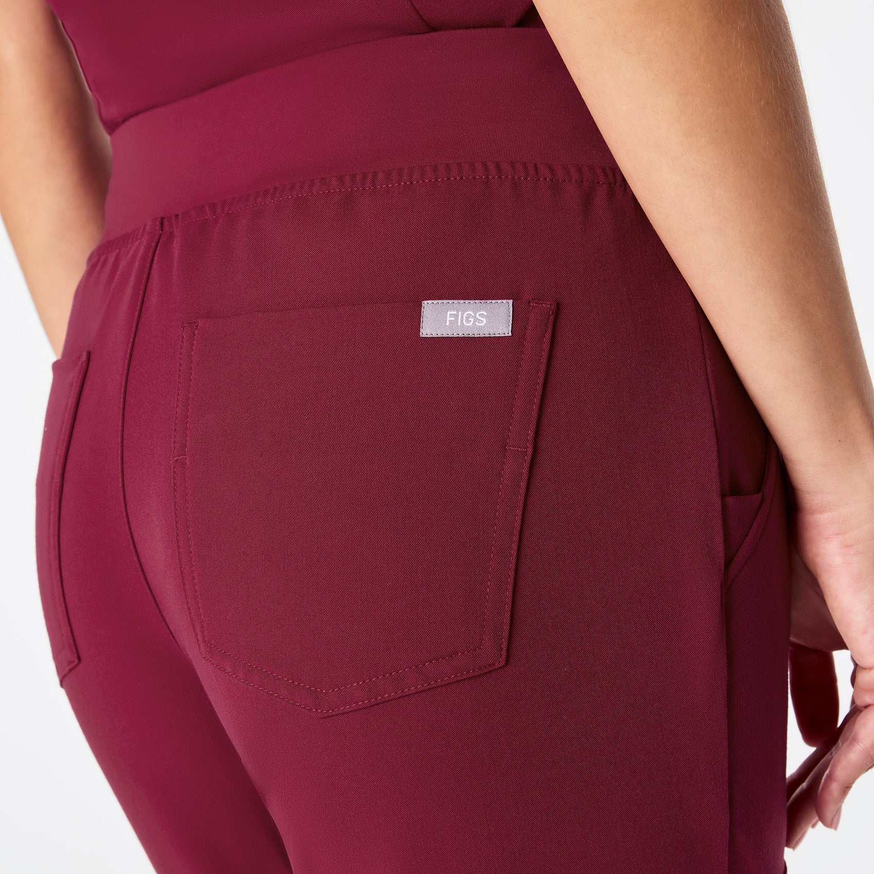 women's Deep Cranberry Zamora - Jogger Scrub Pant™ - Image 5