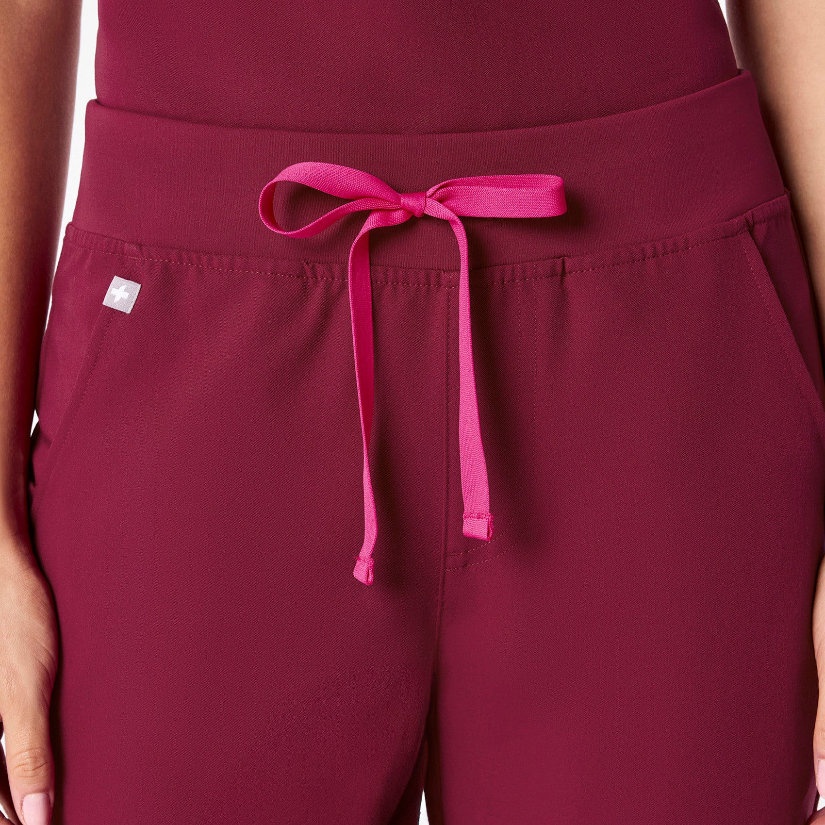 women's Deep Cranberry Zamora - Jogger Scrub Pant™ - Image 6