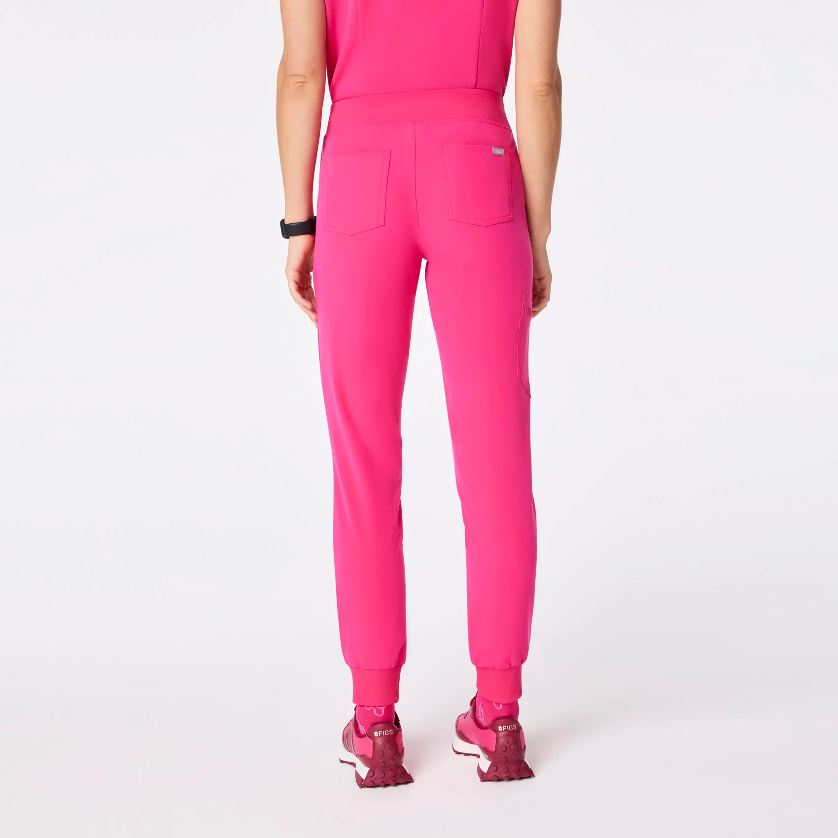 women's Shocking Pink Zamora - Tall Jogger Scrub Pant™ - Image 4