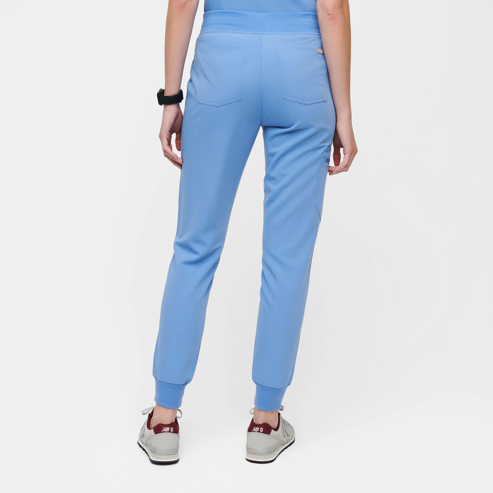 Women's Ceil Blue Zamora™ - Petite Jogger Scrub Pants - Image 4