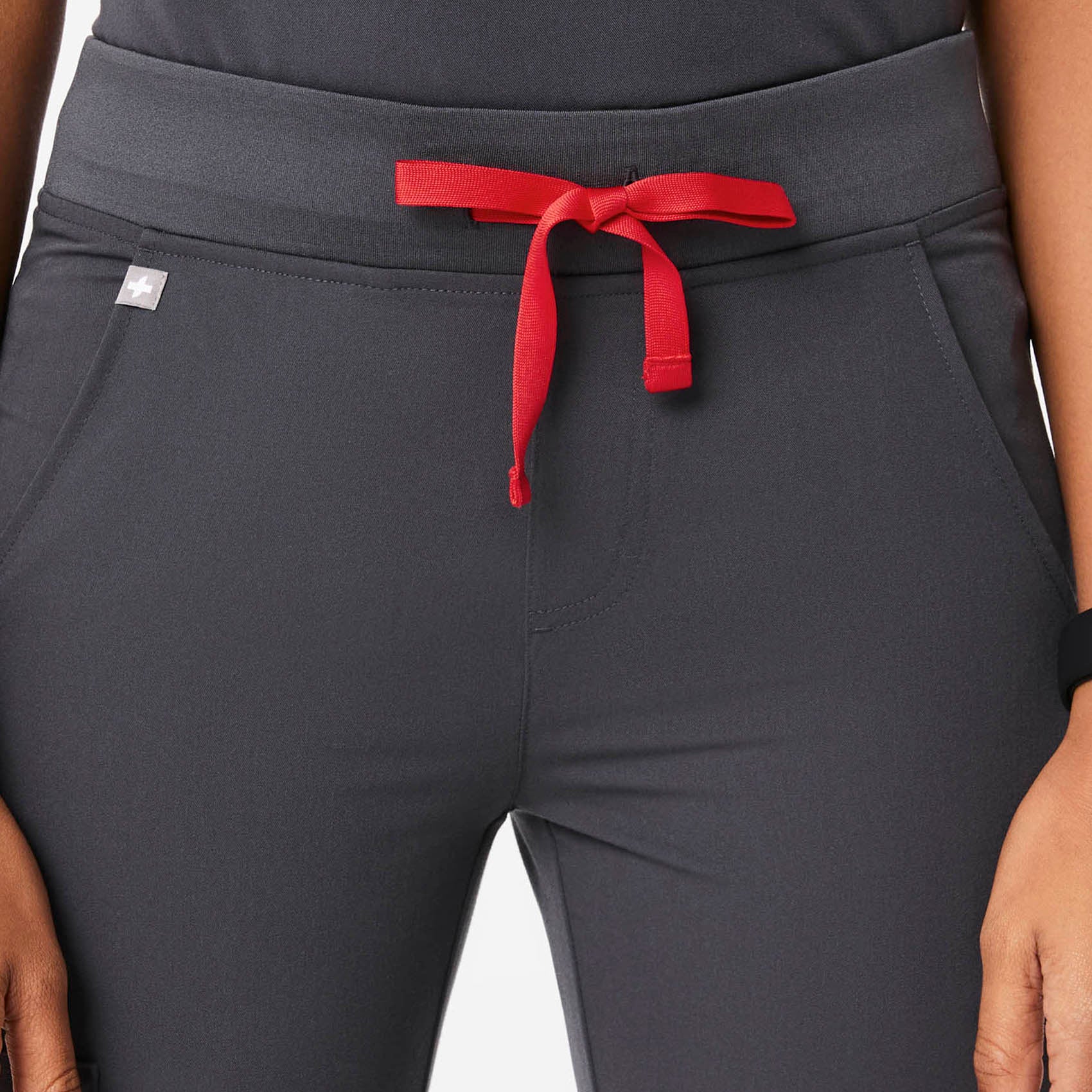 women's Charcoal Zamora™ - Petite Jogger Scrub Pants - Image 5