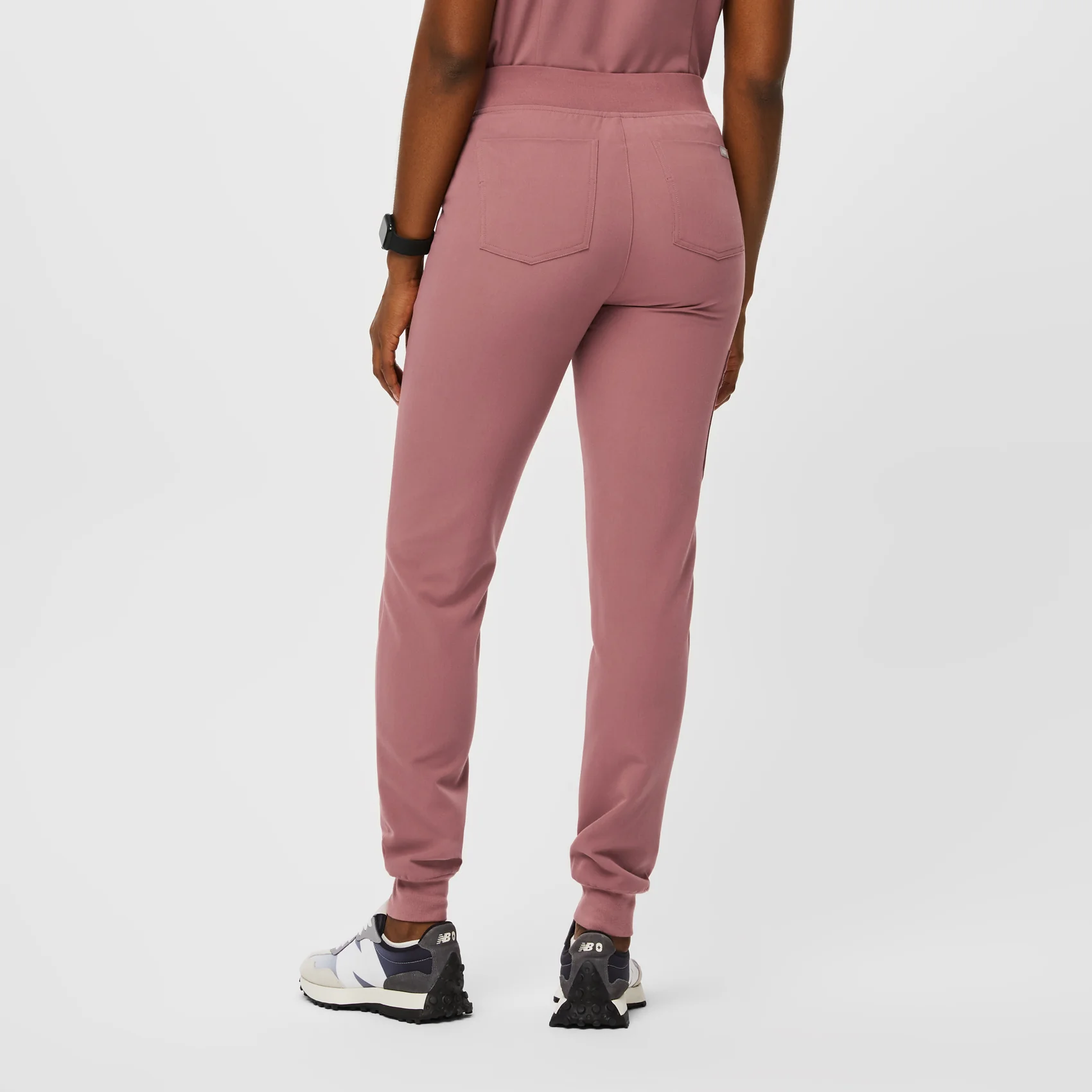 women's Mauve Zamora™ - Petite Jogger Scrub Pants - Image 4