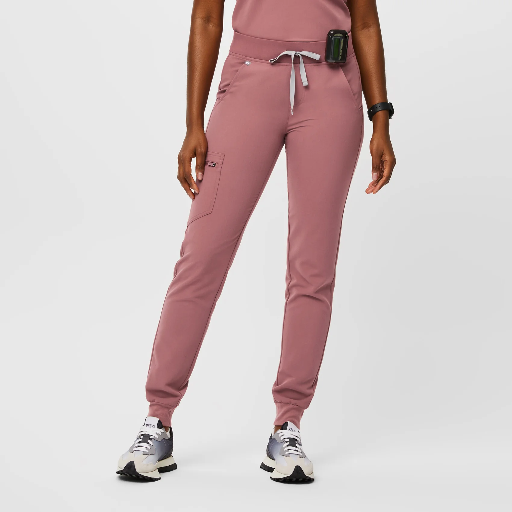 women's Mauve Zamora™ - Tall Jogger Scrub Pants (3XL - 6XL)