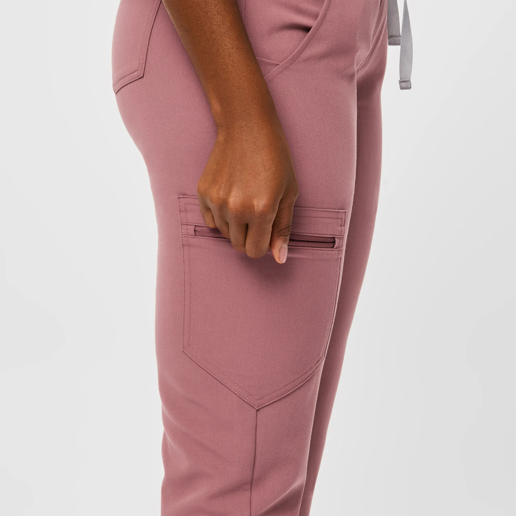 women's Mauve Zamora™ - Tall Jogger Scrub Pants (3XL - 6XL) - Image 6