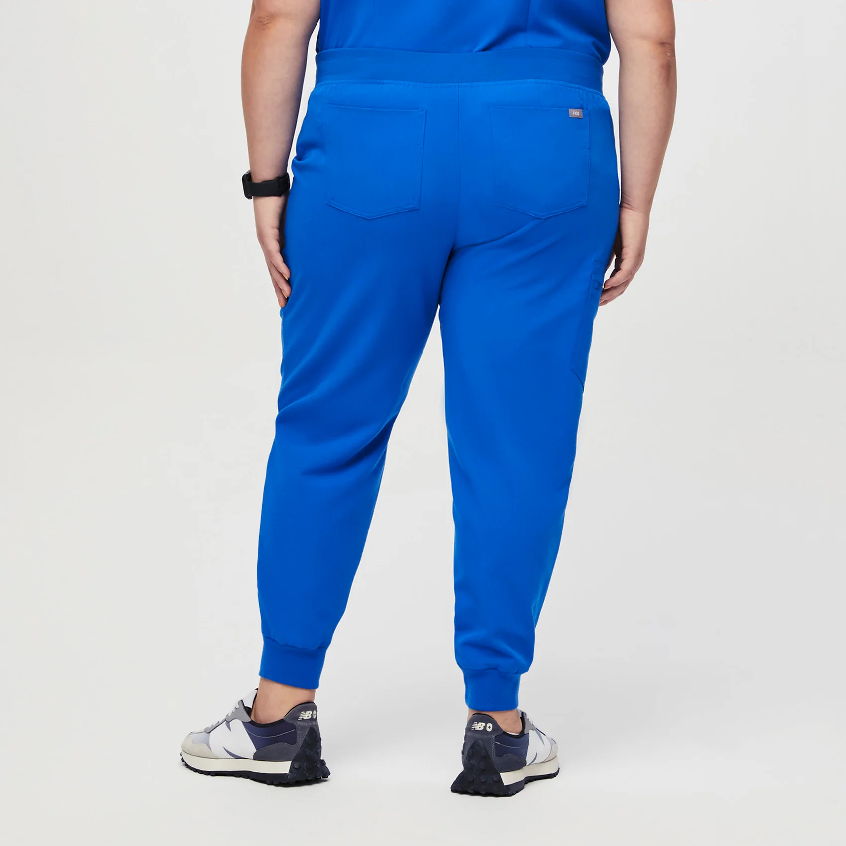 women's Royal Blue Zamora™ - Tall Jogger Scrub Pants (3XL - 6XL) - Image 4